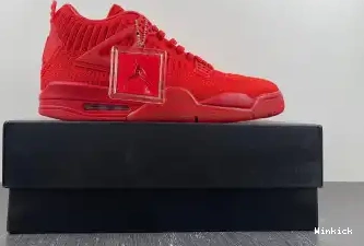 Red Retro Flyknit Jordan 4  AQ3559-600 0702